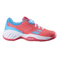 TÊNIS BABOLAT PULSION ALL COURT KID - PINK/SKY BLUE